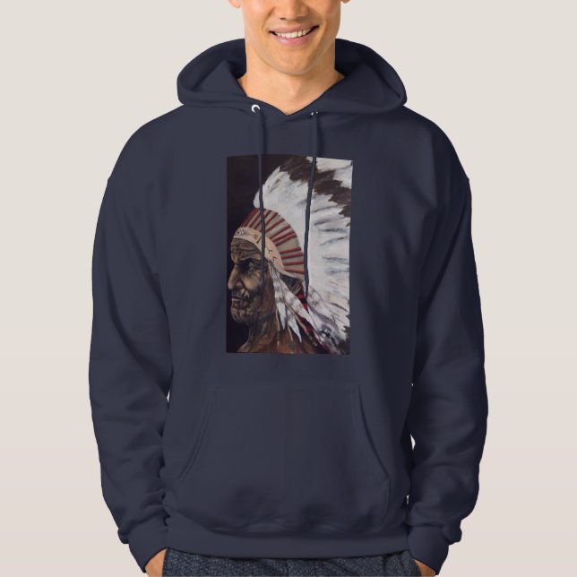 Geronimo (Ruidoso Warrior) Hoodie (Front)