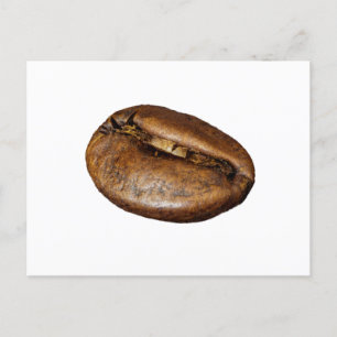 Geröstete Kaffeebohne  Postcard