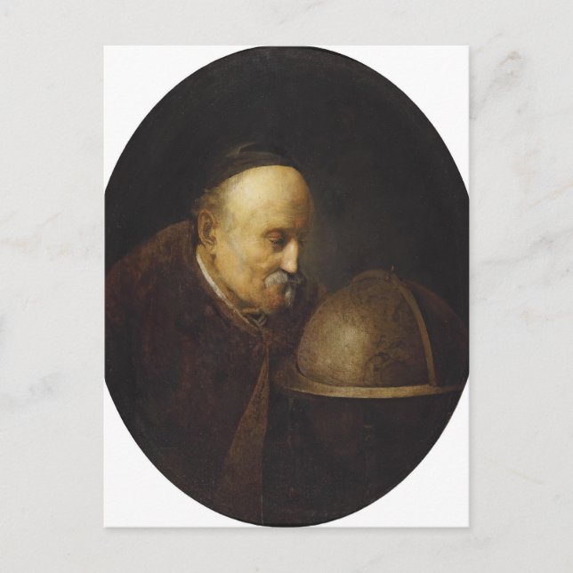Gerrit Dou- Heraklith Postcard (Front)
