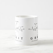 Gerrit peptide name mug (Center)