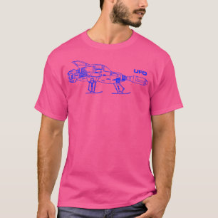 Gerry Anderson Tv Sci-Fi Classic - Ufo - Moonbase T-Shirt