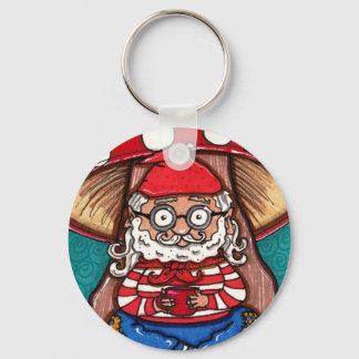 Gerry Garcia Gnome Keychain