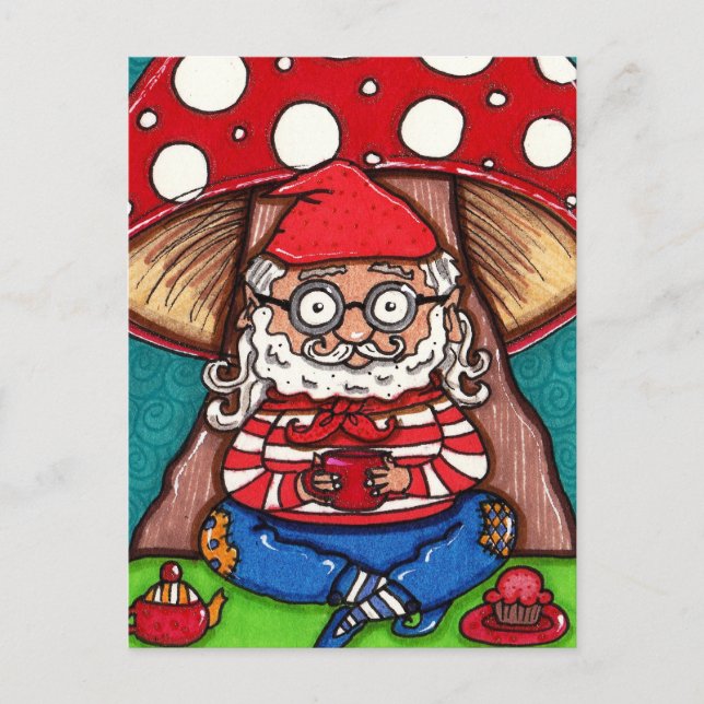 Gerry Gnome Postcard (Front)