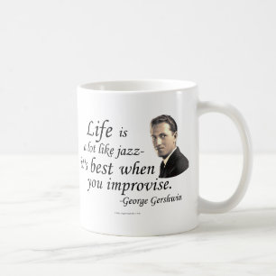 Gershwin on Life Coffee Mug