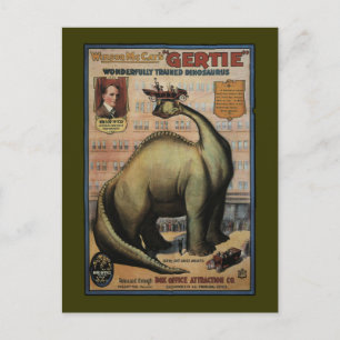 Gertie The Dinosaur Postcard