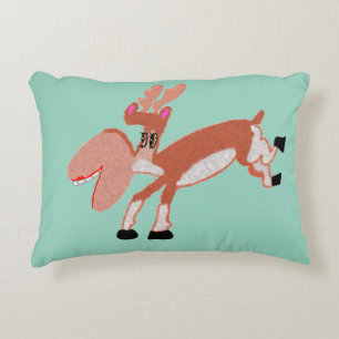 Gertrude Reindeer Decorative Cushion