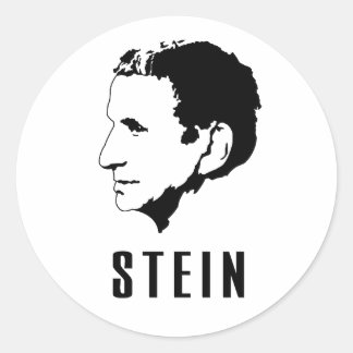 Gertrude Stein Classic Round Sticker