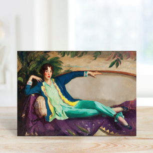 Gertrude Vanderbilt Whitney   Robert Henri Card