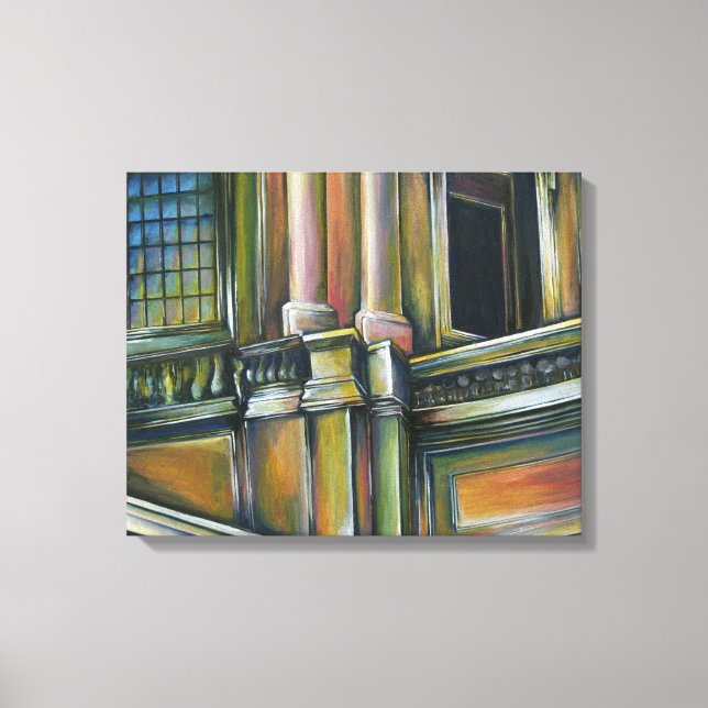 Gesamtkunst detail canvas print (Front)