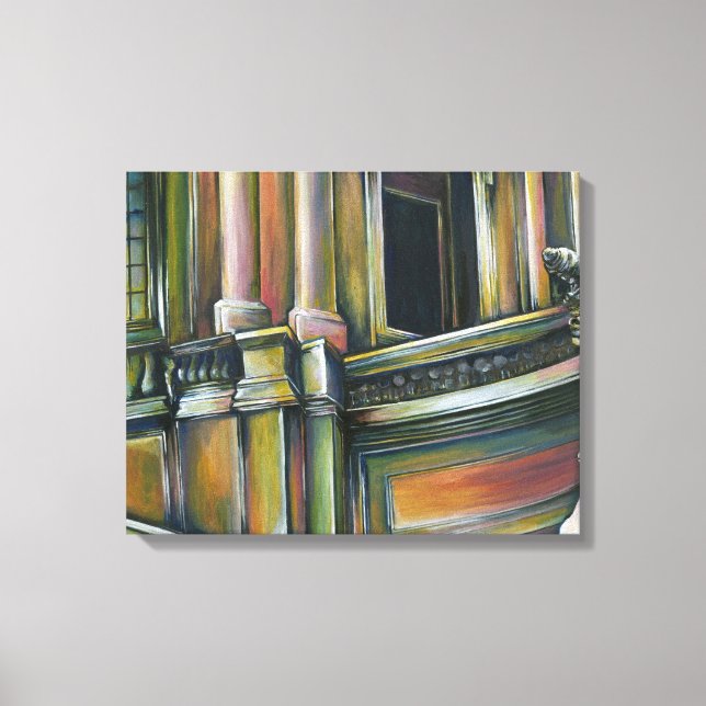 Gesamtkunst detail canvas print (Front)