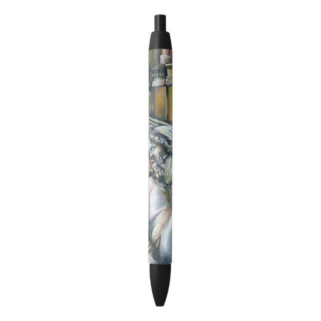 Gesamtkunstwerk Black Ink Pen (Front Vertical)