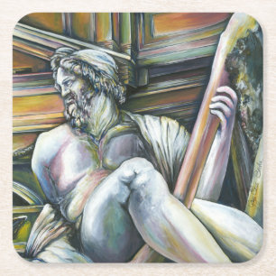 Gesamtkunstwerk Square Paper Coaster