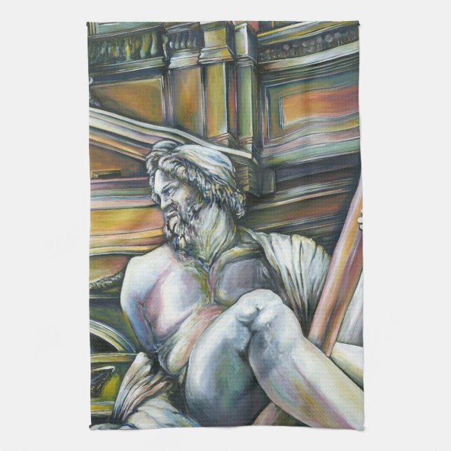 Gesamtkunstwerk Tea Towel (Vertical)