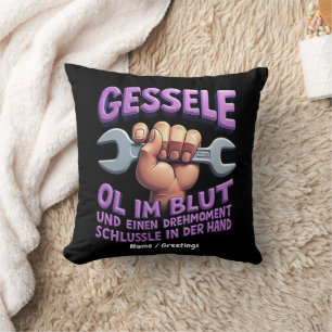 GESSELE 2025 OL IM BLUT UND EINEN DREHMOMENT  CUSHION