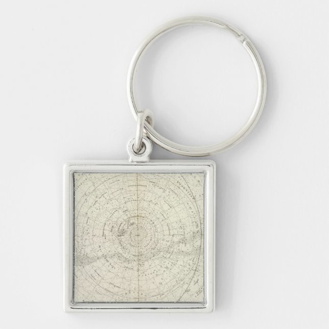 Gestirnte Himmel Sud Key Ring (Front)