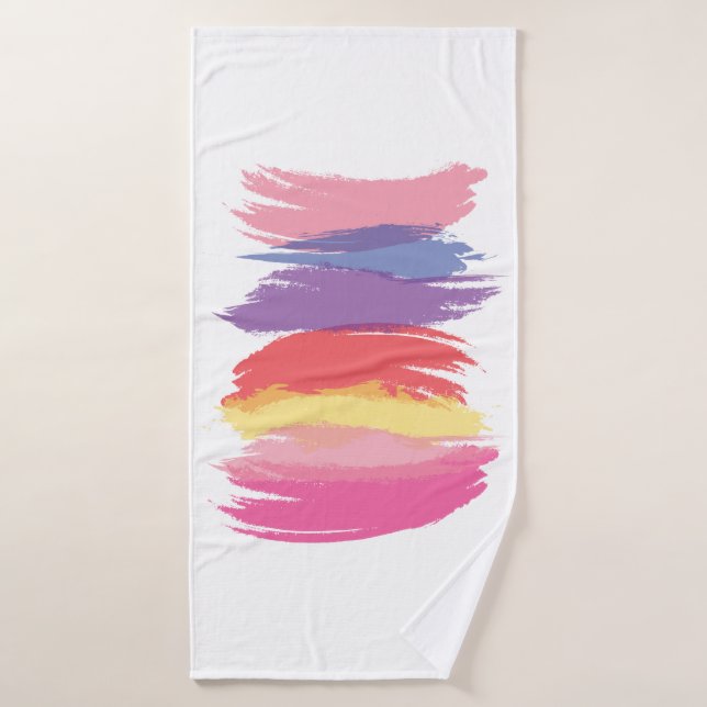 Gestures #3 bath towel (Bath Towel)