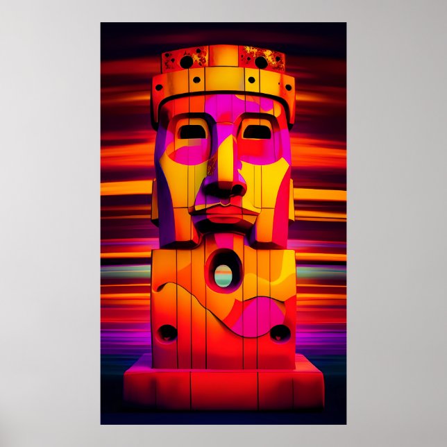Get a God's Eye View - Ken Gauge Art Poster (Front)