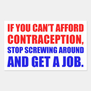 Get A Job Rectangular Sticker