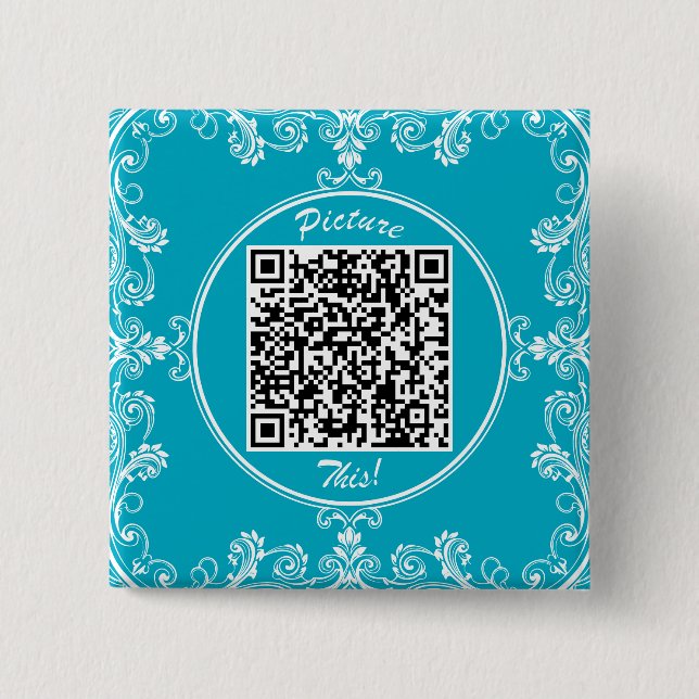 Get a pin with your own QR code (Front)