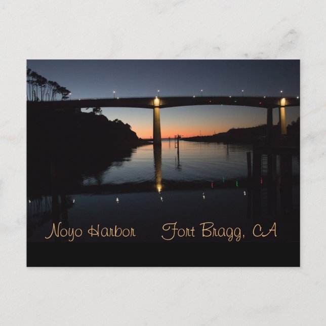 Get a postcard of Noyo Harbour in Fort Bragg, CA (Front)
