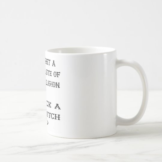 Get A Taste Religion Lick A Witch Coffee Mug