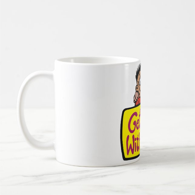 Get Along With Others Friends Kindness and Unity Coffee Mug (Left)