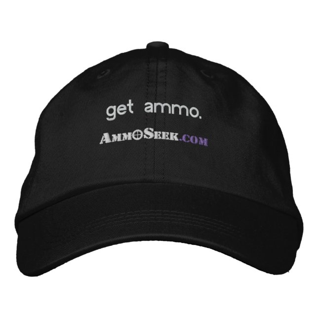 Get Ammo AmmoSeek Logo Cap (Front)