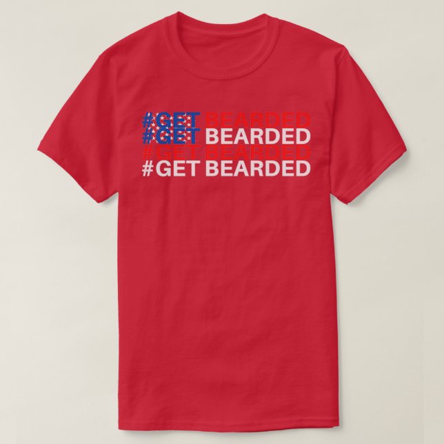 Get Bearded America T-Shirt (Design Front)