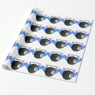 Get Behind the 8 BALL Wrapping Paper