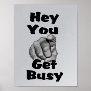 Get Busy Poster