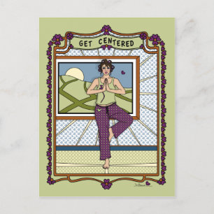 Get Centered_A_ Postcard