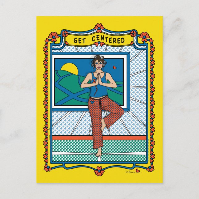 Get Centered_B_ Postcard (Front)