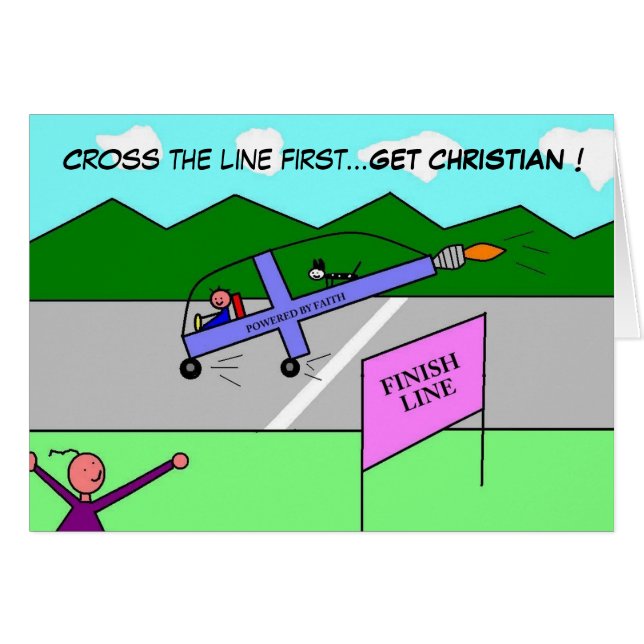 GET CHRISTIAN ! (Front Horizontal)