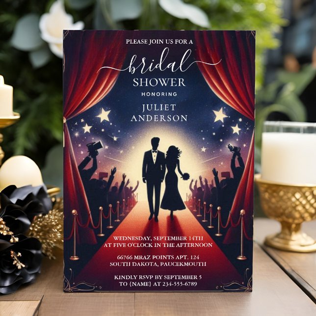 Get Cinema Movie Ticket Most Popular Bridal Shower Invitation (Creator Uploaded)