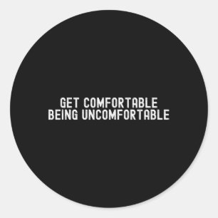 Get Coortable Being Uncoortable Player Classic Round Sticker