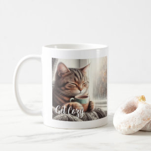 Get Cosy Cat  Coffee Mug