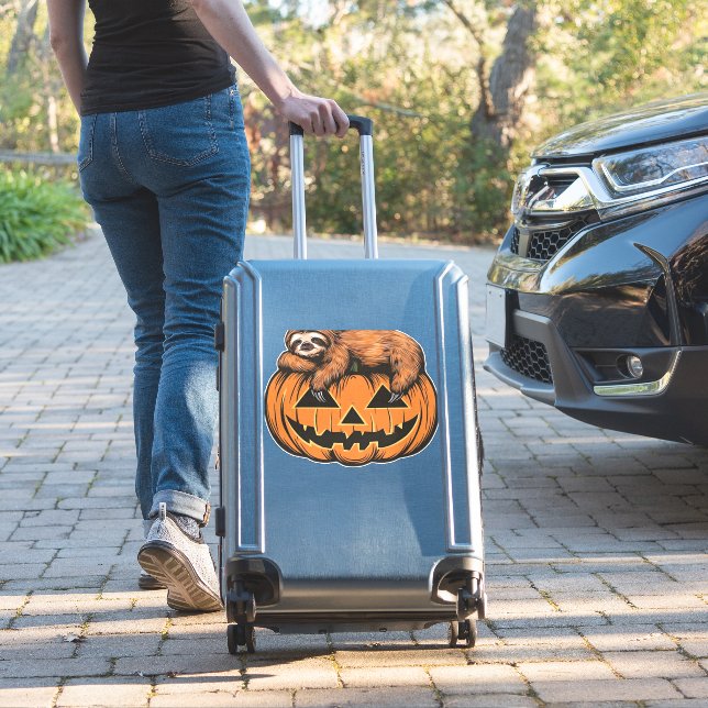 Get Cosy with Our Halloween Sloth T-Shirt – The Ul (Suitcase Insitu)