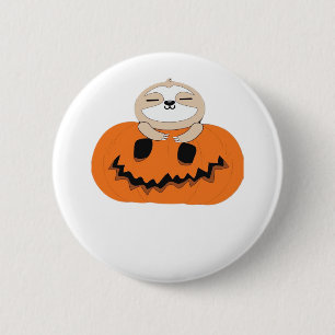 Get Cosy with Our Halloween Sloth T-Shirt – The Ul 6 Cm Round Badge
