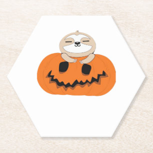 Get Cozy with Our Halloween Sloth T-Shirt – The Ul Paper Coaster