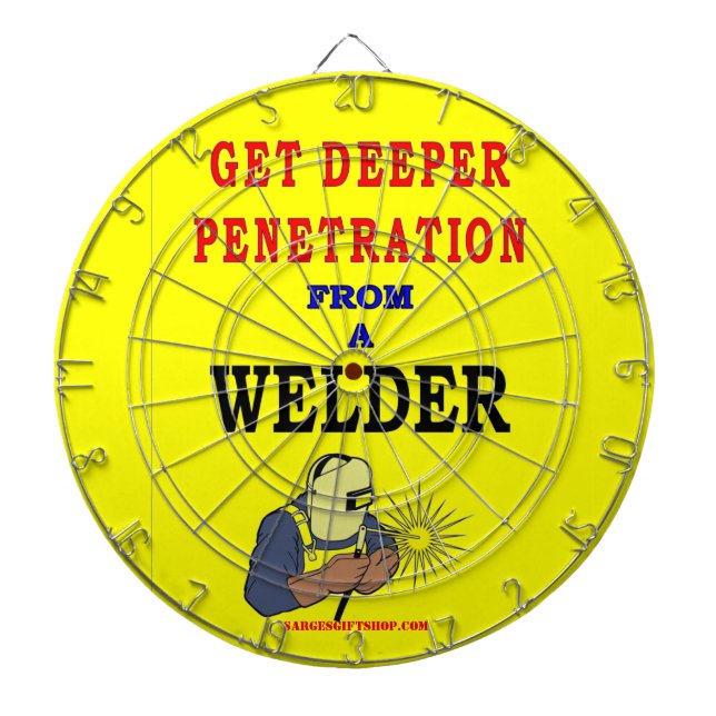 GET DEEPER PENETRATION DARTBOARD (Front)