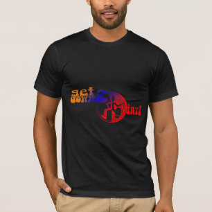 Get down 2 vinyl funky coloured clubbing tee