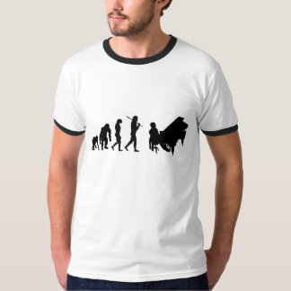 Get down like beethoven with the Piano evolution T-Shirt