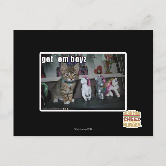 Get em boyz postcard (Front)