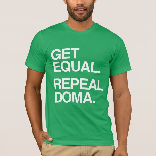 GET EQUAL REPEAL DOMA -.png T-Shirt (Front)