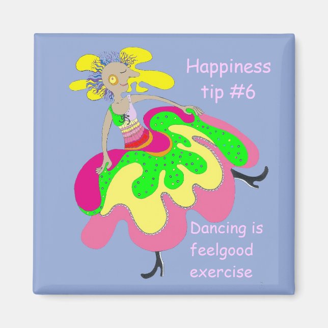 get fit and feel good - dance magnet (Front)