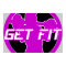 Get Fit Fitness Poster