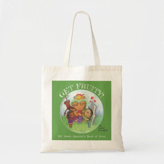 Get Fruity! natural canvas tote bag (Front)
