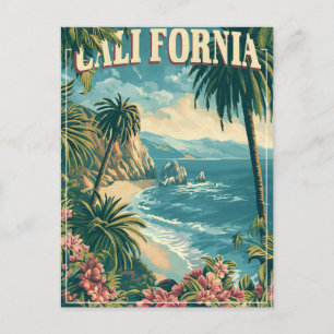 Get Groovy with a Retro California Postcard