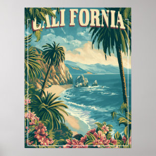 Get Groovy with a Retro California Poster