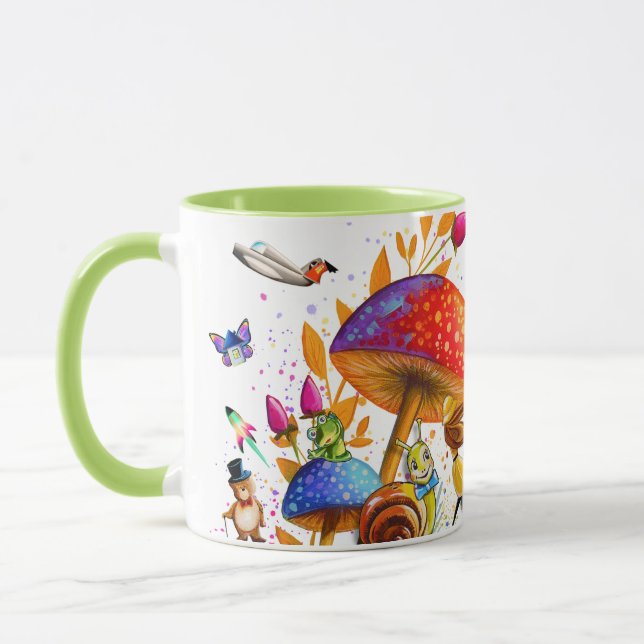 Get Happy (Everything Bagel Mug by Cindy Thornton) (Left)